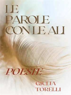 cover image of Le parole con le ali
